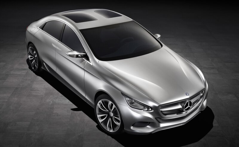 Silver Concept Car — Dramatic, 3d Render, Sunroof