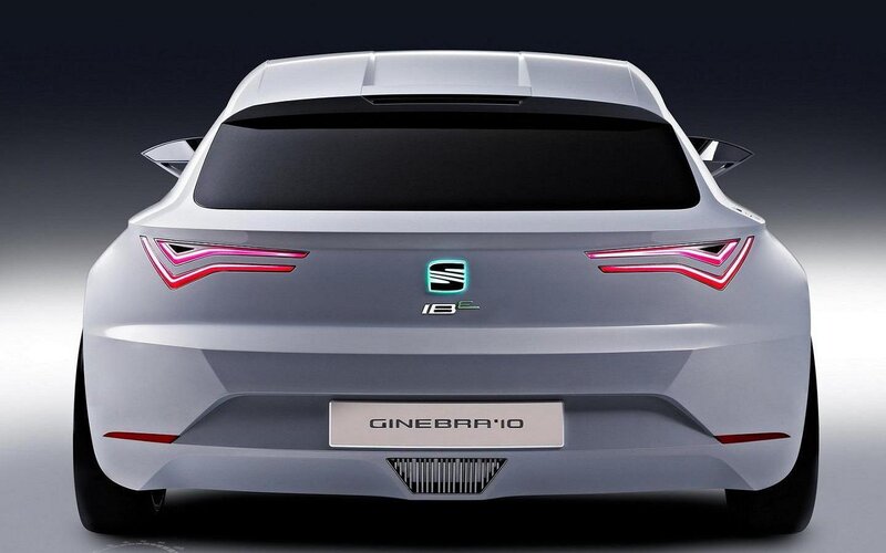 Silver Concept Car — Dramatic, 3d Render, Taillights, Logo
