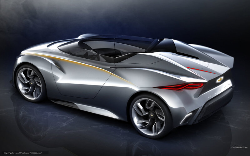 Silver Concept Car — Dramatic, 3d Render, Wheel, Taillight