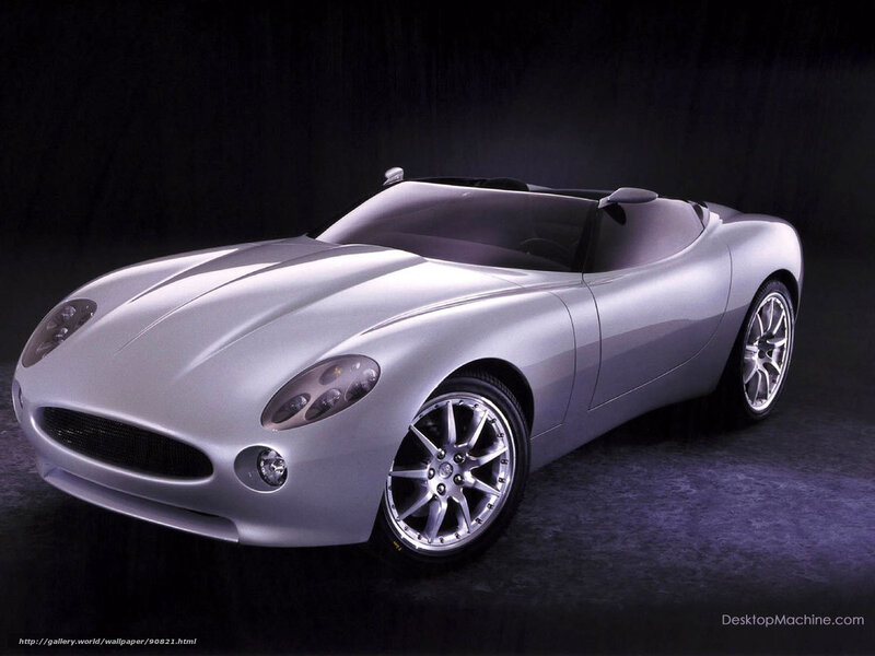 Silver Concept Car — Dramatic, 3d Render, Wheels, Headlights