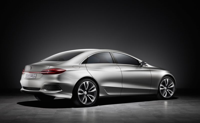 Silver Concept Car — Dramatic, 3d Render, Wheels, Taillights