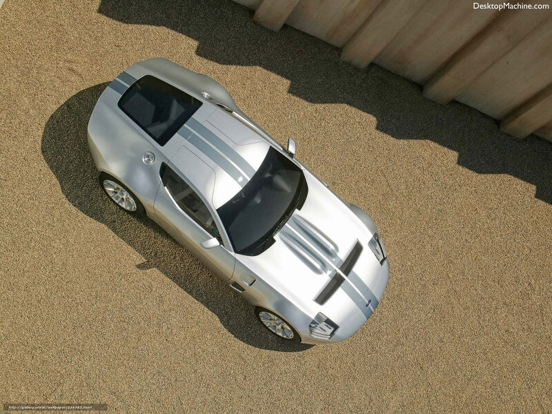 Silver Concept Car — Dramatic, Afternoon, Photograph, Gravel Surface