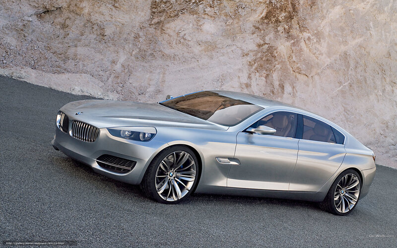 Silver Concept Car — Dramatic, Afternoon, Photograph, Rock Wall