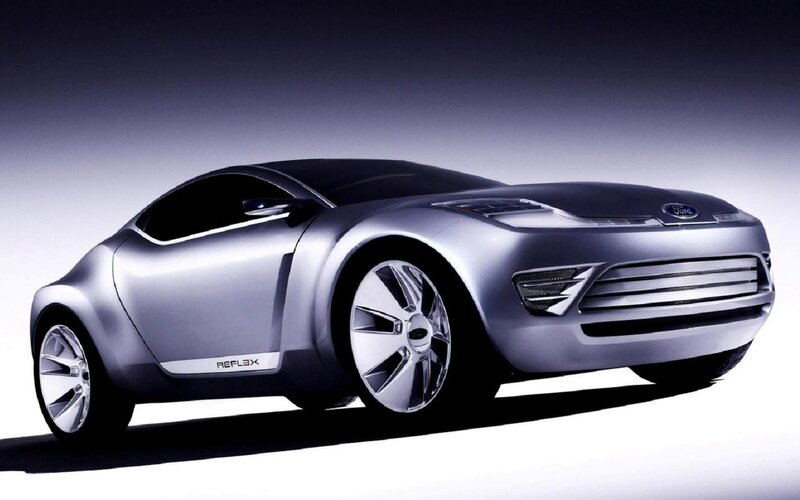 Silver Concept Car — Dramatic, Digital Art, Wheel