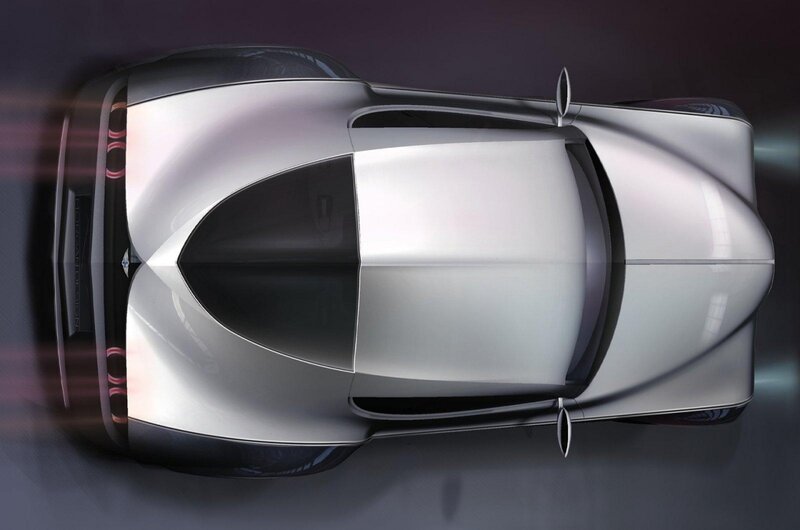 Silver Concept Car — Dramatic, Digital Art, Windows