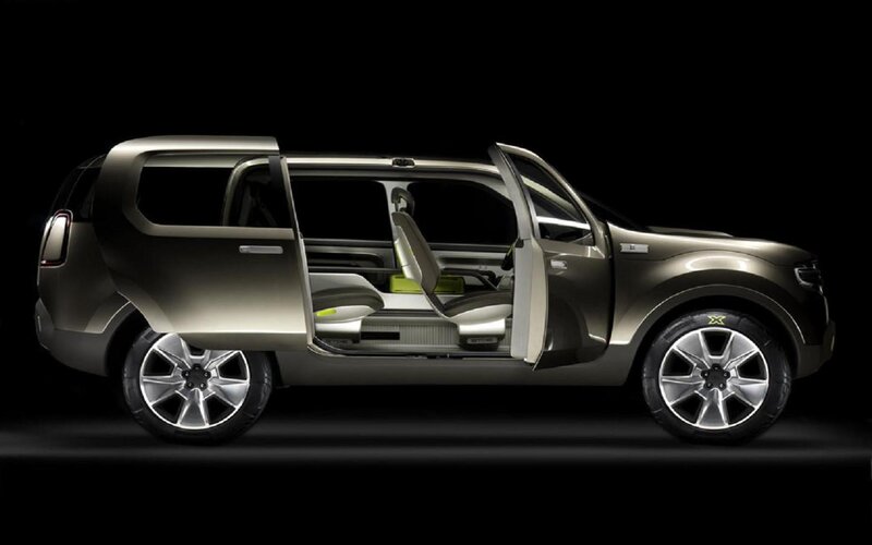 Silver Concept Car — Dramatic, Photograph, Car Door