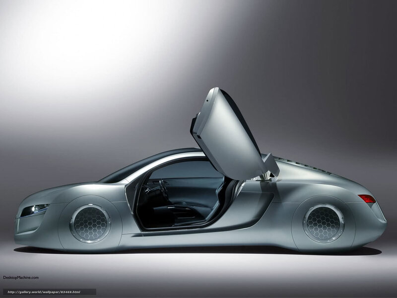 Silver Concept Car — Dramatic, Photograph, Car Door, Wheel