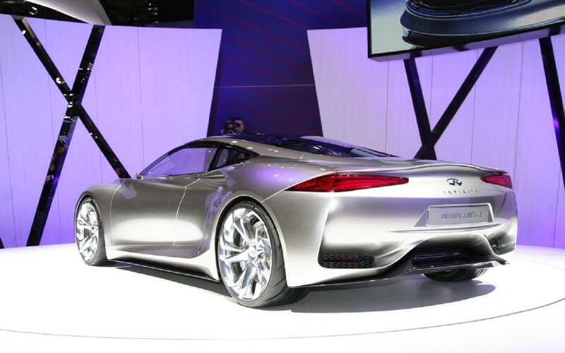 Silver Concept Car — Dramatic, Photograph, Display Stand, Screen
