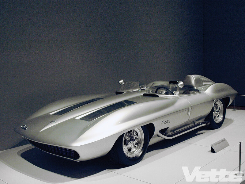 Silver Concept Car — Dramatic, Photograph, Exhibition