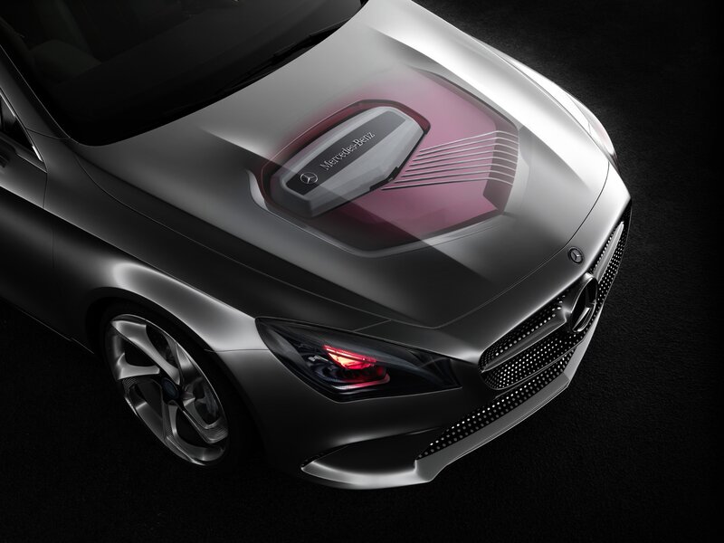 Silver Concept Car — Dramatic, Photograph, Headlight, Grille