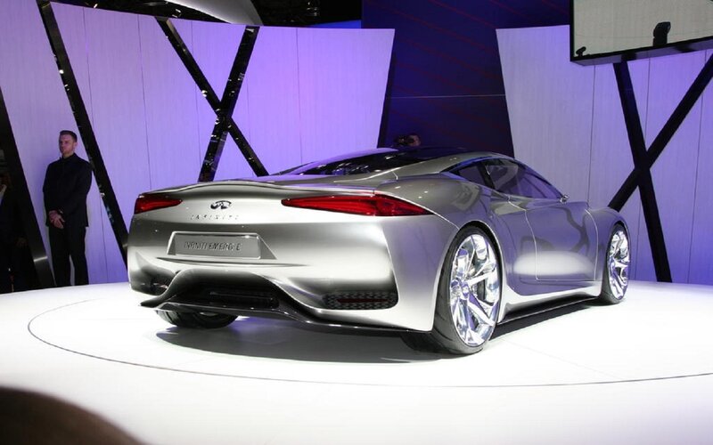 Silver Concept Car — Dramatic, Photograph, Man