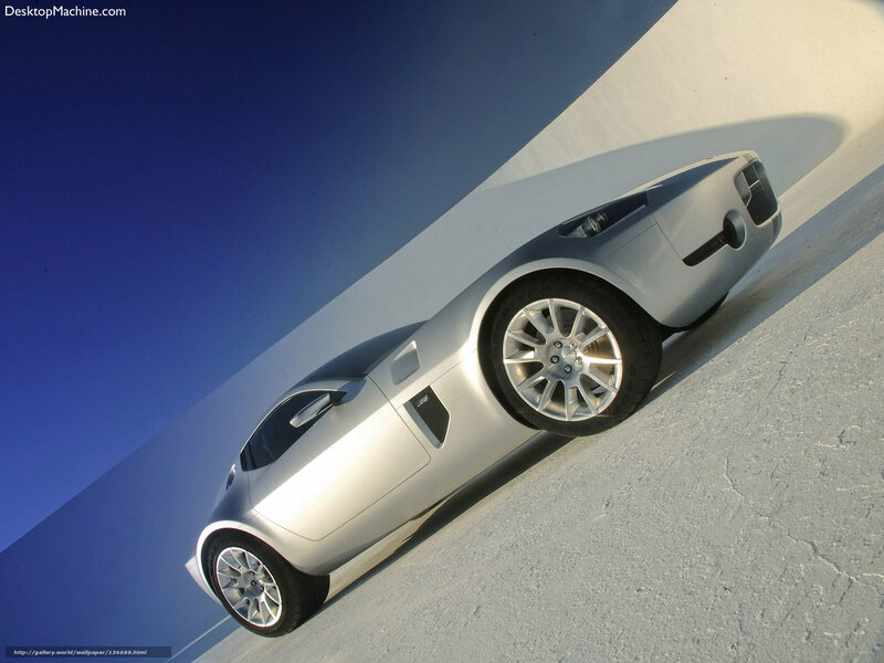 Silver Concept Car — Dramatic, Photograph, Road