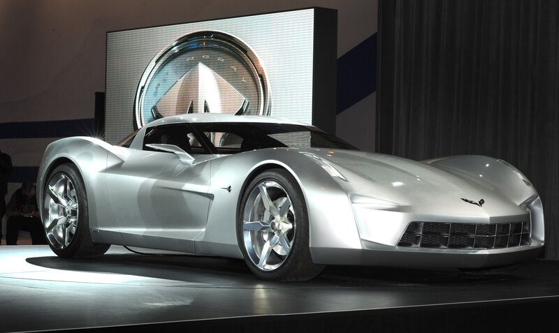 Silver Concept Car — Dramatic, Photograph, Screen
