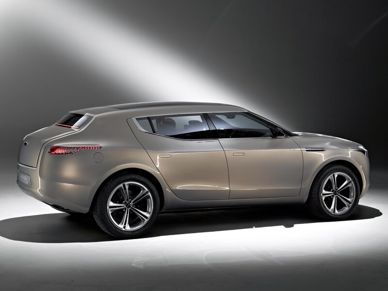 Silver Concept Car — Dramatic, Photograph, Spotlight, Studio