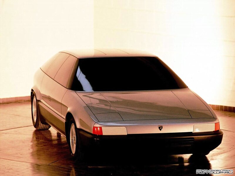 Silver Concept Car — Dramatic, Photograph, Wall, Floor, Black