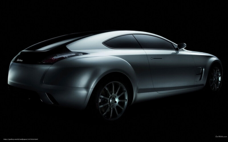 Silver Concept Car — Dramatic, Photograph, Wheel, Taillight