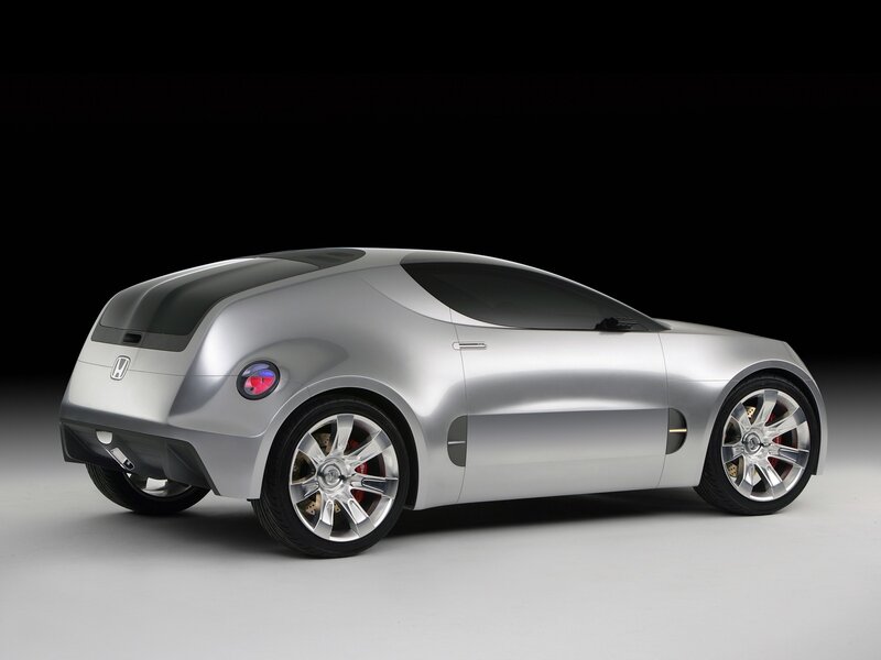Silver Concept Car — Dramatic, Photograph, Wheels, Logo, Black