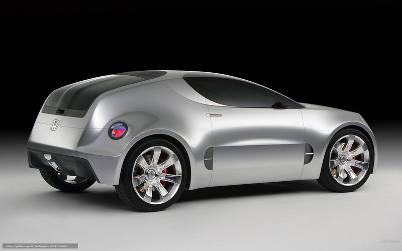 Silver Concept Car — Dramatic, Photograph, Wheels, Logo