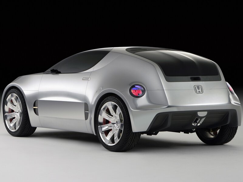 Silver Concept Car — Dramatic, Photograph, Wheels, Taillight, Black, H