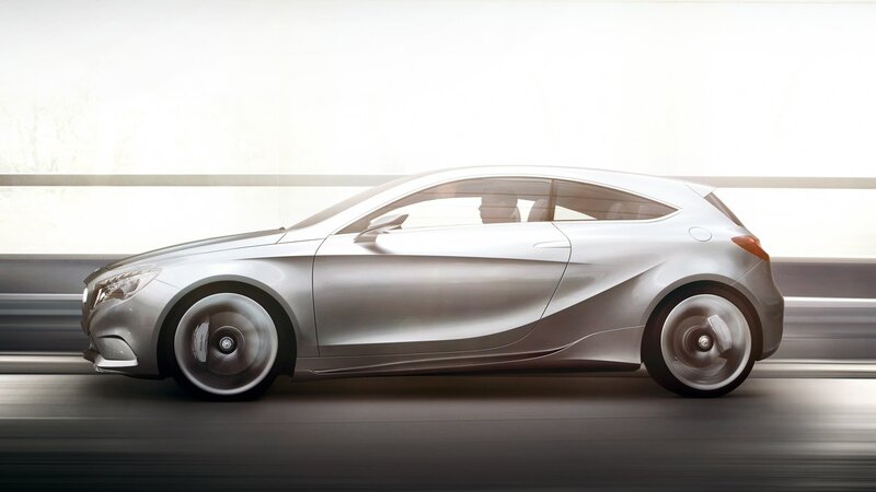Silver Concept Car — Dynamic, 3d Render, Road, Driver