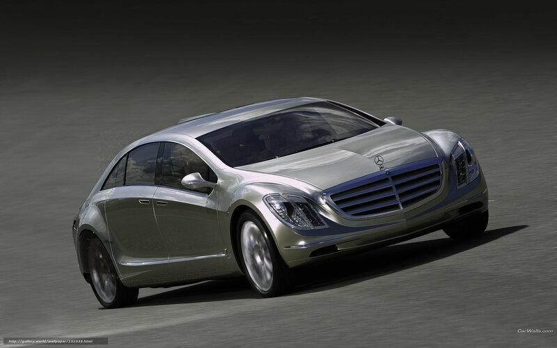 Silver Concept Car — Dynamic, 3d Render, Road, Grille