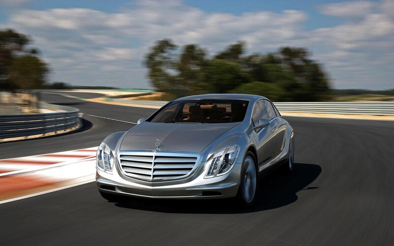 Silver Concept Car — Dynamic, Afternoon, Photograph, Race Track