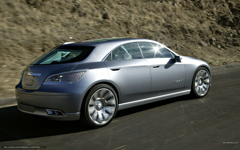 Silver Concept Car — Dynamic, Afternoon, Photograph, Road