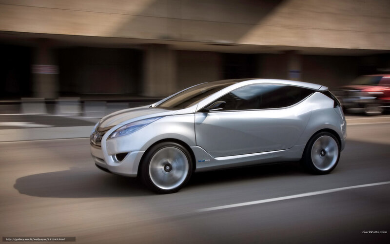 Silver Concept Car — Dynamic, Photograph