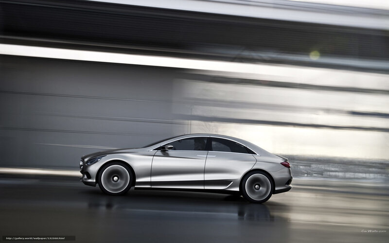 Silver Concept Car — Dynamic, Photograph, Tunnel