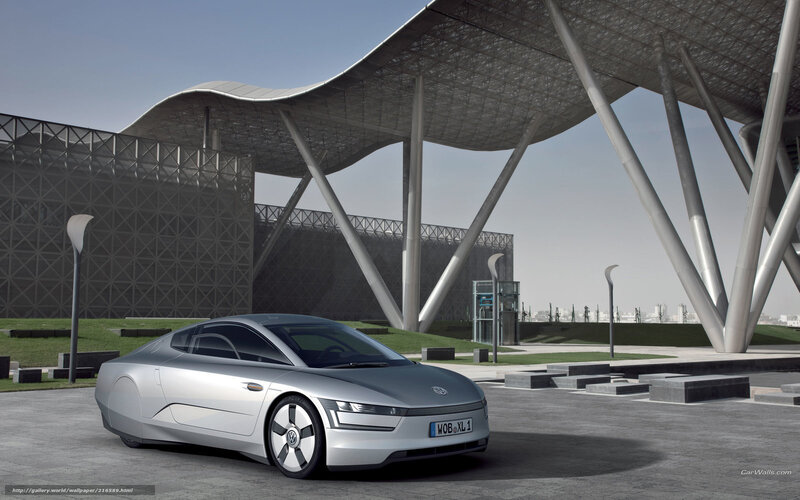Silver Concept Car — Futuristic, Afternoon, 3d Render