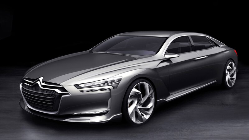 Silver Concept Car — Gray, Dramatic, 3d Render, Grille, Wheels