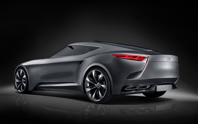 Silver Concept Car — Gray, Dramatic, 3d Render, Taillight