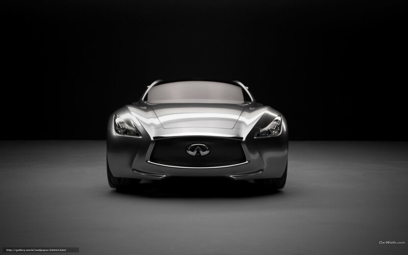 Silver Concept Car — Gray, Dramatic, Photograph, Car Grille