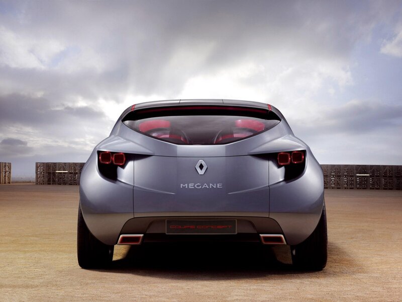 Silver Concept Car — Gray, Dramatic, Photograph, Sky, Dirt Ground