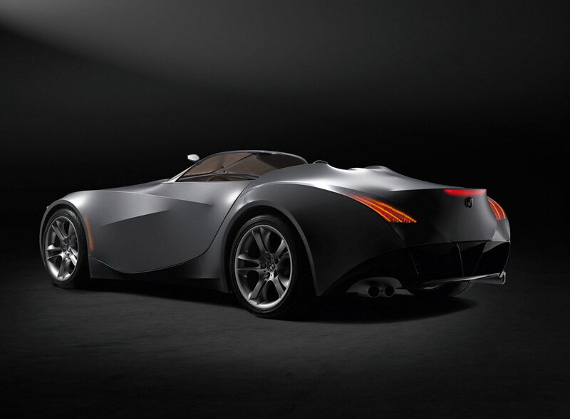 Silver Concept Car — Gray, Dramatic, Photograph, Taillights, Wheels