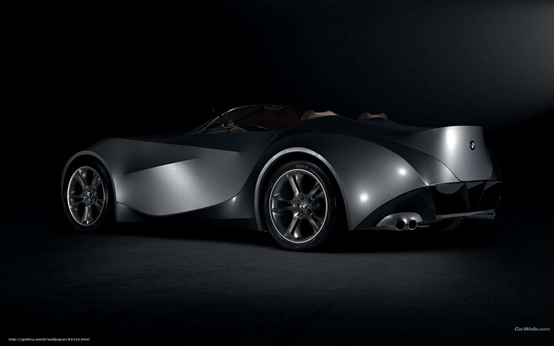 Silver Concept Car — Gray, Dramatic, Photograph, Wheels, Exhaust