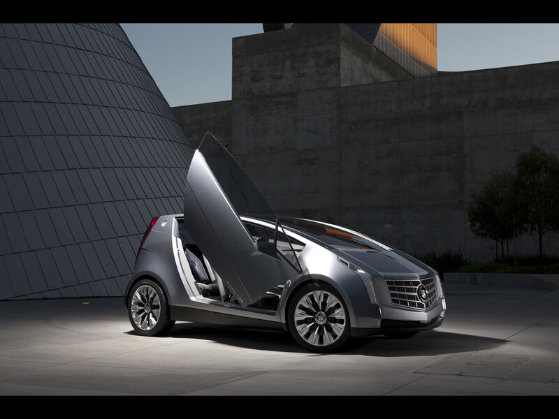 Silver Concept Car — Gray, Dramatic