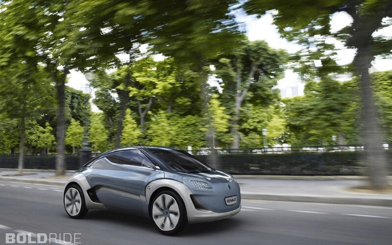 Silver Concept Car — Gray, Dynamic, Afternoon, Photograph, Trees