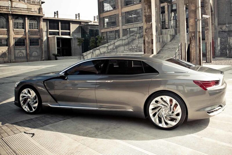 Silver Concept Car — Gray, Industrial