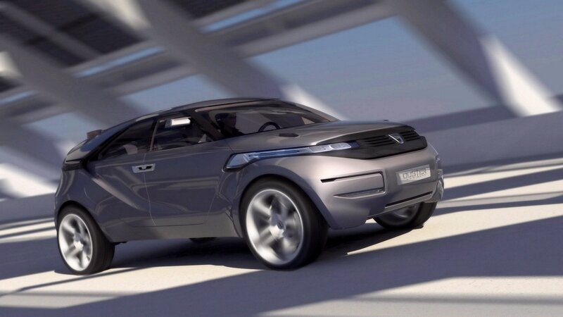 Silver Concept Car — Gray, Modern, 3d Render, Bridge, Wheel