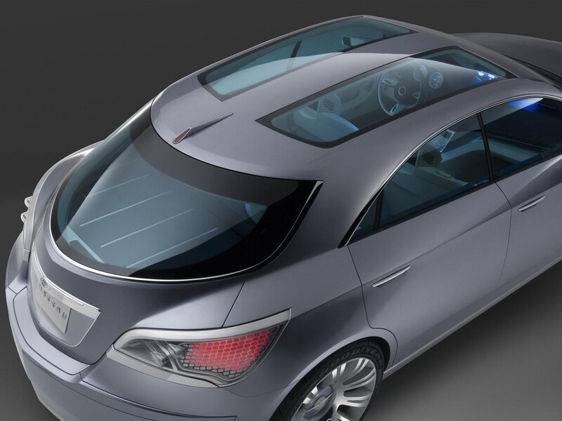 Silver Concept Car — Gray, Modern, 3d Render, Windows, Wheel, Black