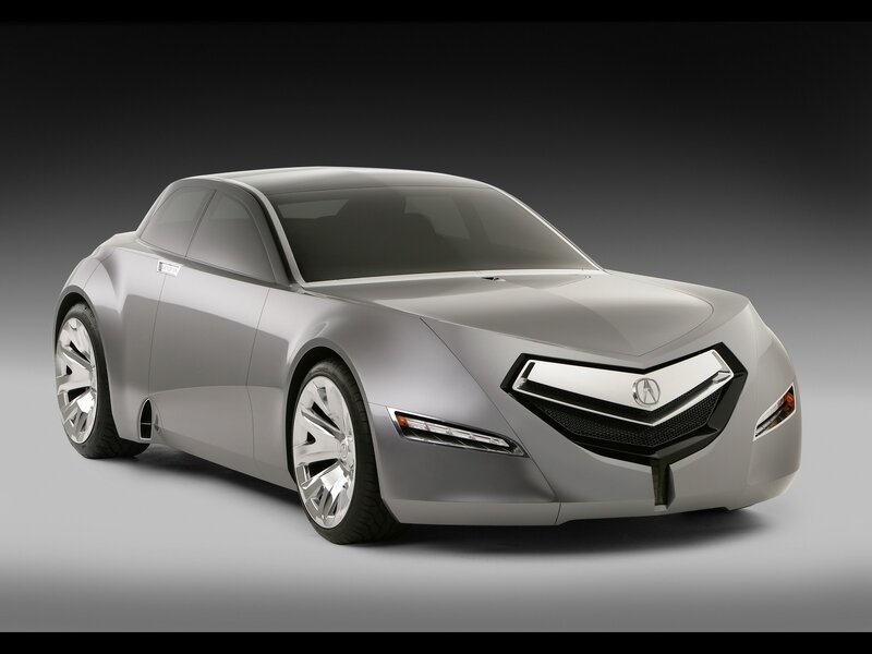 Silver Concept Car — Gray, Neutral, 3d Render, Headlight