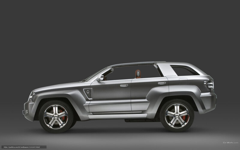 Silver Concept Car — Gray, Neutral, 3d Render, Wheels