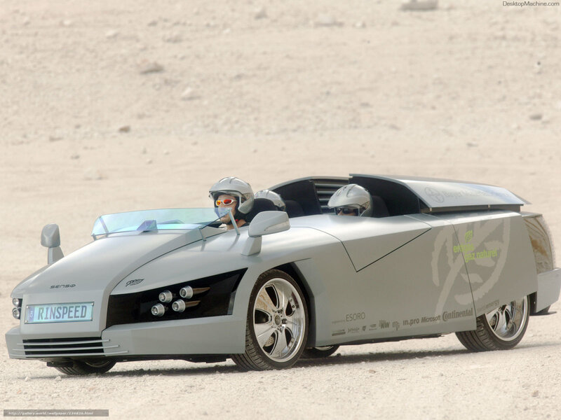 Silver Concept Car — Gray, Neutral, Afternoon, Photograph