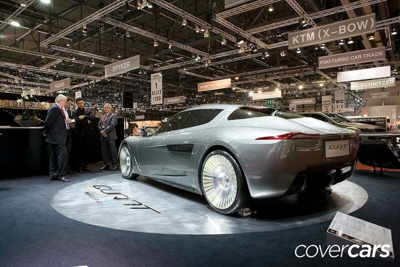 Silver Concept Car — Gray, Professional, Photograph