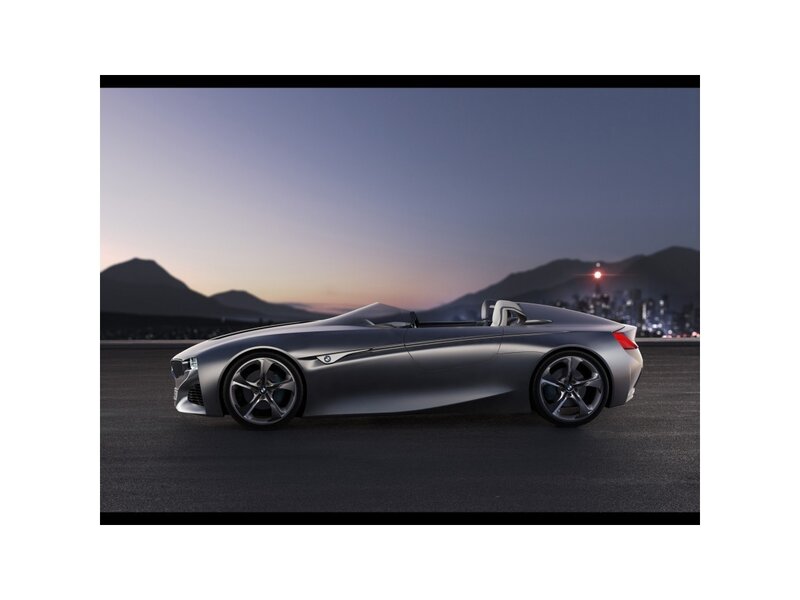 Silver Concept Car — Gray, Serene, Sunset