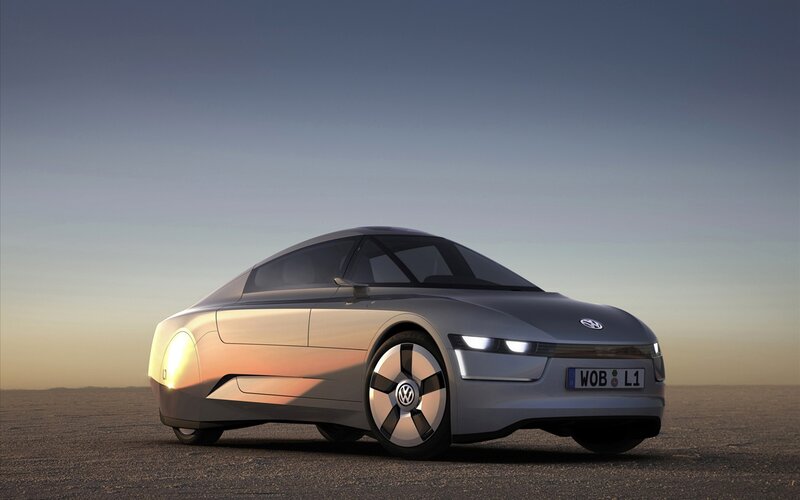 Silver Concept Car — Gray, Serene