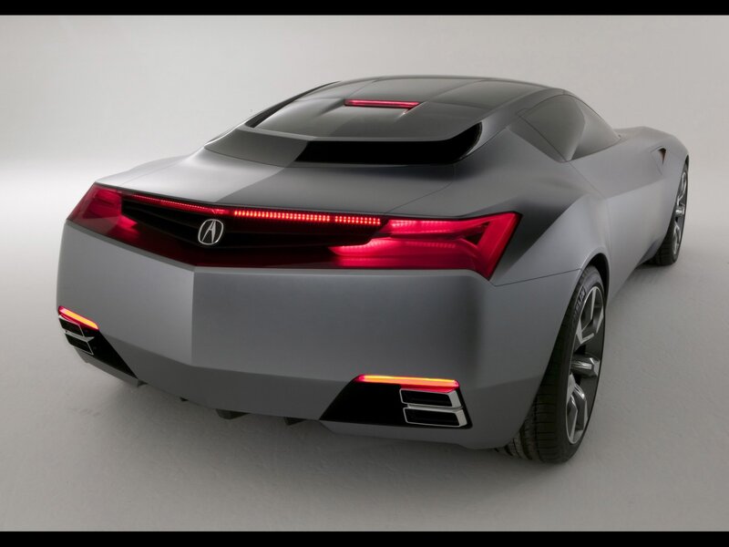 Silver Concept Car — Gray, Sleek, 3d Render, Taillights