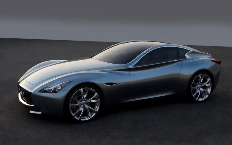 Silver Concept Car — Gray, Sleek, 3d Render