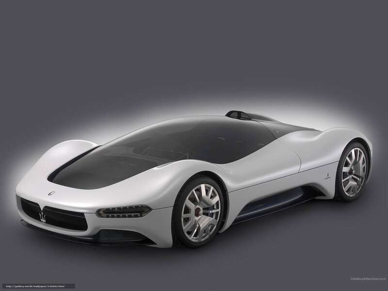 Silver Concept Car — Gray, Sleek